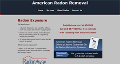 Desktop Screenshot of americanradonremoval.com